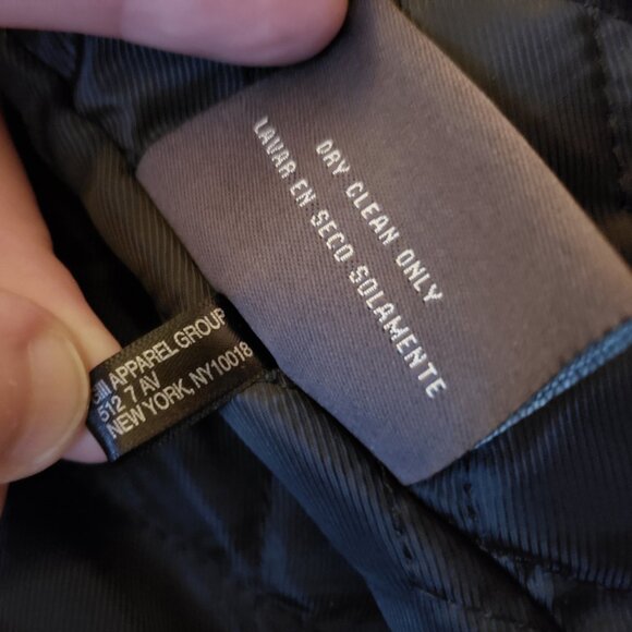 Dockers Wool Blend Car Coat with Scarf (Black, M) NWOT - Picture 8 of 10